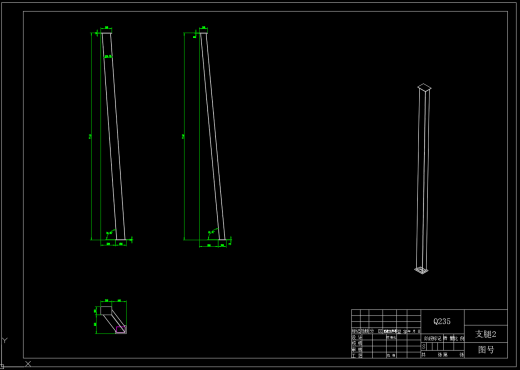 门式起重机的结构设计与建模（SW+CAD+说明书）缩略图